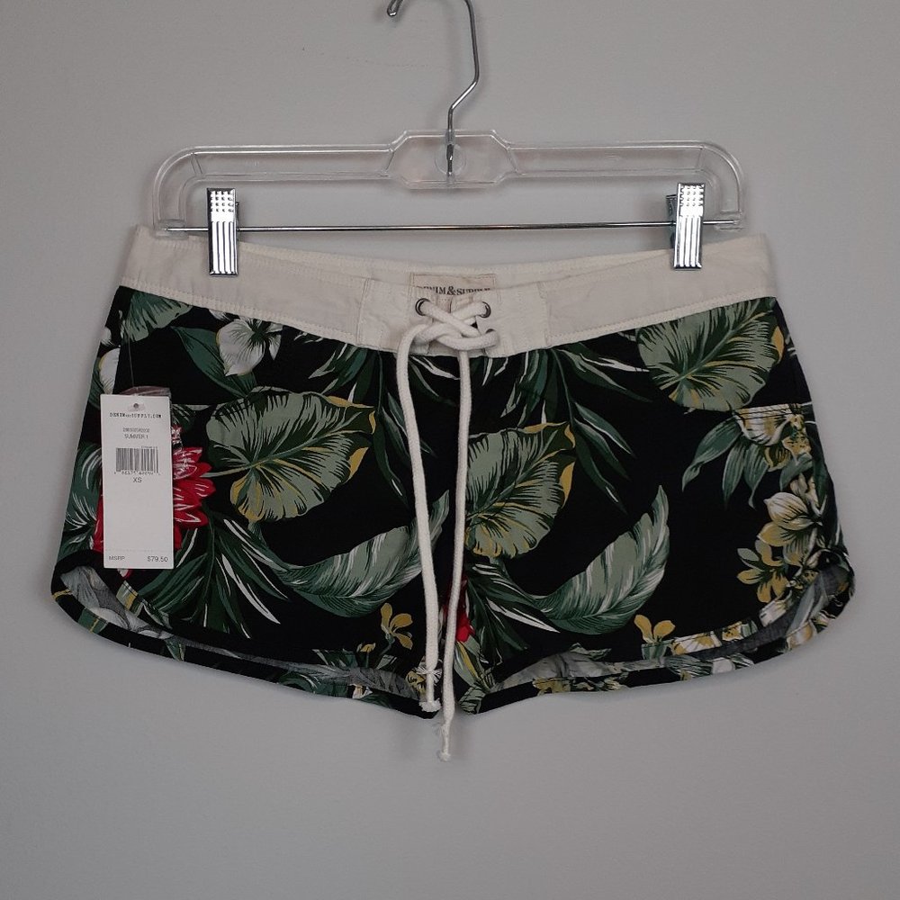 NWT Denim & Supply Ralph Lauren Y2K Low Rise Floral Shorts XS